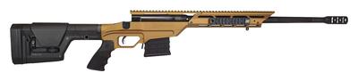 Model 10 Stealth Evolution 6mm Creedmoor 26 Inch Threaded Fluted Barrel Blue Finish Cerakote Bronze Chassis System Magpul PRS Stock 10 Round Left Handed