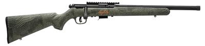 Mark II FV-SR .22 Long Rifle 16.5 Inch Threaded Barrel Sight Rail AccuTrigger Synthetic Green/Alligator 5 Round