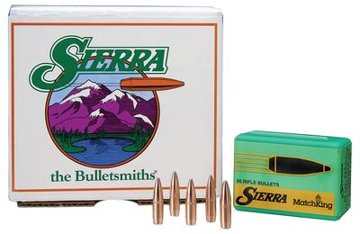 Match Bullets Cannelured .224 Diameter 77 Grain MatchKing Hollow Point Boattail Requires A 1x7 to 1x8 Inch Twist Barrel 500 Per Box