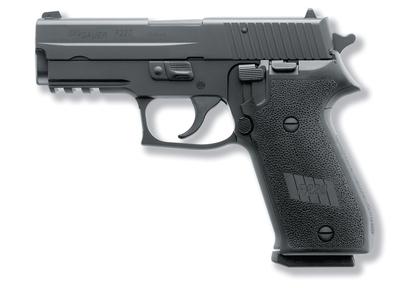 P220 Carry Short Slide .45ACP 3.9 Inch Barrel Contrast Sights Black 8 Round - CA Compliant