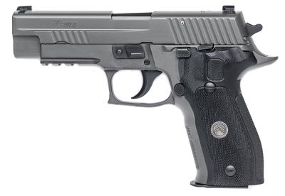 P226 Legion .40 Smith & Wesson 4.4 Inch Barrel Legion Gray PVD Finish High Visibility Day/Night Sights G-10 Grips 10 Round