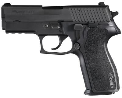 P227 Carry .45ACP 3.9 Inch Barrel Siglite Night Sights Black Nitron Finish Black Polymer Grips 10 Round