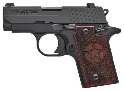 P238 380ACP NITRON BLK NS SAO TEXAS EDITION