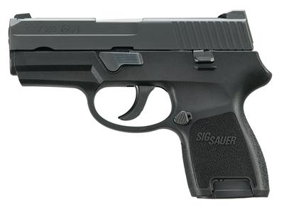 P250 Subcompact 9mm 3.6 Inch Barrel Siglite Night Sights Black Nitron Slide Finish 12 Round