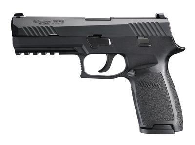 P320 Full Striker .40 S&W 4.7 Inch Barrel Siglite Night Sights Black Nitron Slide Finish 14 Round