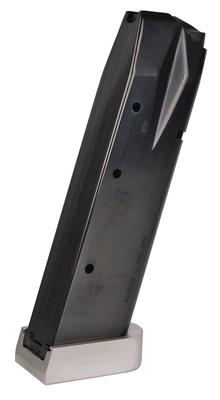 Magazine For Sig P226 X-Five 9mm 19 Round Black With Silver Floorplate