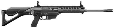 SIG556xi Standard 5.56mm NATO 16 Inch Barrel Polymer Handguard Flip-Up Sights Fixed Stock Black Finish 10 Round - MA/NJ/NY Compliant