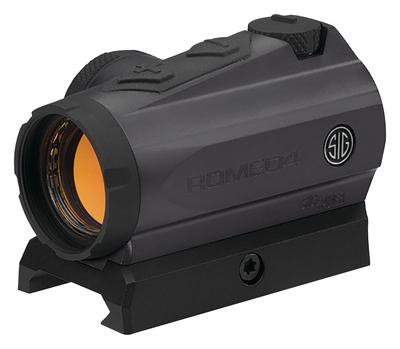 Romeo 4<bold>B</bold> Compact Red Dot Sight 1x20mm 2 MOA Circle Dot Reticle With Low Profile Torx Mounts Graphite Finish - White Box Packaging