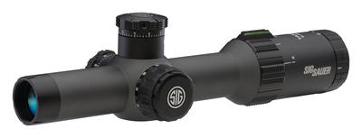 Tango 4 Riflescope 1-4x24mm First Focal Plane Illuminated Horseshoe Dot 5.56/7.62 Reticle Black Finish 30mm Tube