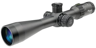Tango 4 Riflescope 3-12x42mm First Focal Plane Side Focus Illuminated Horseshoe Dot 5.56/7.62 Reticle Graphite Finish 30mm Tube