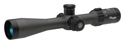 Tango 4 Riflescope 3-12x42mm First Focal Plane Side Focus Illuminated MRAD Milling Reticle Black Finish 30mm Tube