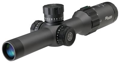 Tango 6 Riflescope 1-6x24mm First Focal Plane Illuminated Horseshoe Dot .300 Blackout Reticle Graphite Finish 30mm Tube