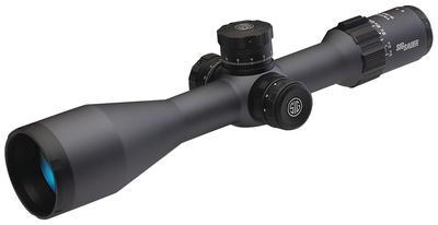 Tango 6 Riflescope With LevelPlex 5-30x56mm First Focal Plane Side Focus Illuminated MRAD Milling Reticle Matte Finish 34mm Tube
