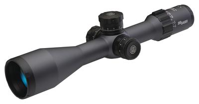Tango 6 Riflescope With LevelPlex 5-30x56mm First Focal Plane Side Focus Illuminated MRAD Milling Reticle Black Finish 34mm Tube