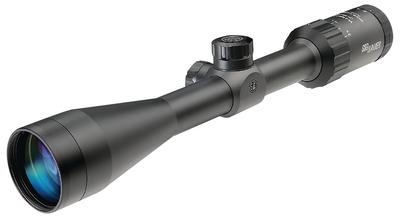 Whiskey 3 Hunting Riflescope 3-9x40mm Second Focal Plane Quadplex Reticle Black Finish One Inch Tube
