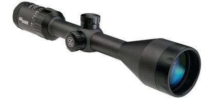 Whiskey 5 Hunting Riflescope 3-9x50mm Second Focal Plane Quadplex Reticle Black Finish One Inch Tube