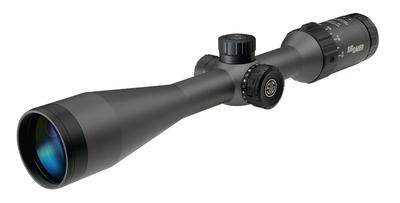 Whiskey 5 Hunting Riflescope 1-5x20mm Second Focal Plane Illuminated Circle Plex Reticle Graphite Finish One Inch Tube
