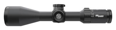 Whiskey 5 Riflescope With LevelPlex 3-15x52mm Second Focal Plane Illuminated Hellfire Quadplex Reticle Black Finish 30mm Tube