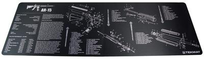 Blueprint Gun Cleaning Mat 11x17 Inches For AR-15
