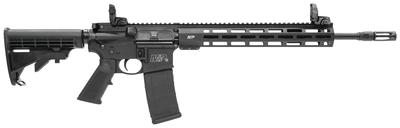 M&P 15T Tactical 5.56mm NATO 16 Inch Barrel Armornite Finish Magpul M-LOK Handguard Magpul MBUS Sights Six-Position CAR Stock 30 Round
