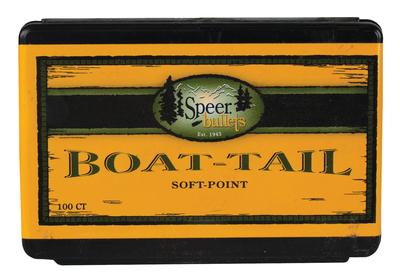 Rifle Bullet .257 Diameter 120 Grain Boat Tail Soft Point
