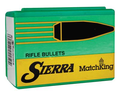 Match King .308 Diameter 155 Grain Hollow Point Boattail PALMA 100 per Box