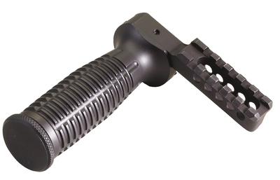 Vertical Grip With Rail Black