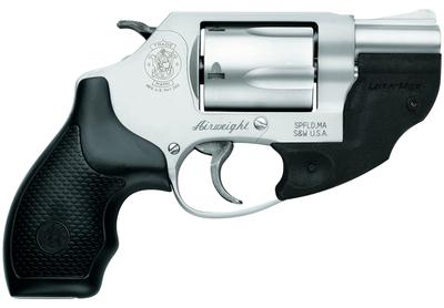 Model 637 LaserMax .38 Smith & Wesson Special +P 1.875 Inch Barrel LaserMax Centerfire Red Laser Matte Stainless Finish