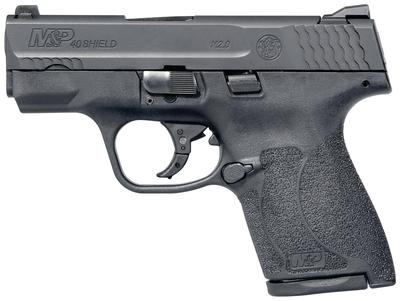 Model M&P40 Shield M2.0 .40S&W 3.1 Inch Barrel Armornite Finish White Dot Sights Polymer Frame/Grips No Thumb Safety 7 Round