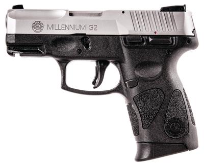 PT-140 Millennium G2 Sub-Compact .40 S&W 3.2 Inch Barrel Stainless Steel Finish Textured Grip 10 Round