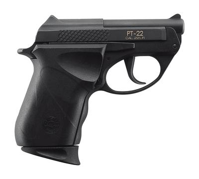 Model PT-22 .22 Long Rifle 2.75 Inch Tip-Up Barrel Blue Finish Double Action Only Polymer Frame 8 Round