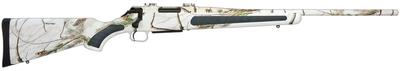 Venture Predator .243 Winchester 22 Inch Fluted Barrel Composite Stock Full Realtree Hardwoods Snow Camouflage Finish 3 Round
