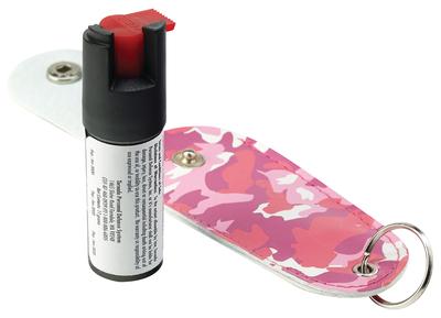 Pepper Spray, Key Chain - Black w/UV Dye TKS091