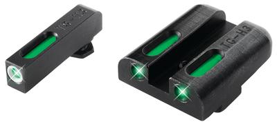Brite-Site TFX Sights for Sig #6 Front/#8 Rear Sets Green Rear/Green With Focus Lock Front