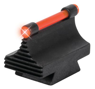 3/8 Inch Metal Dovetail Sights Height .343 Inch Red