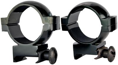 30mm Aluminum Scope Ring High Gloss Black