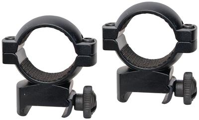 1 Inch Aluminum Scope Ring High Matte Black