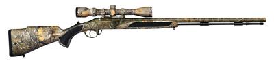 Vortek StrikerFire .50 Caliber 28 Inch Barrel TAC2 Trigger 3-9x40mm Scope Hogue Overmold Soft Touch Stock Full Realtree Xtra Camo Coverage