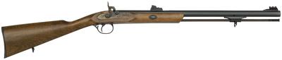 Deerhunter Muzzleloader .50 Caliber Percussion 24 Inch Blue Octagonal Barrel Williams Metal Fiber Optic Sights Hardwood Stock