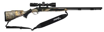 Vortek StrikerFire Crush Package .50 Caliber 28 Inch Barrel Realtree Xtra/Nitride Finish 3-9x40mm Nikon InLine XR Matte BDC 300 Range-Finding Scope Hogue Overmold Stock Realtree Xtra Camo