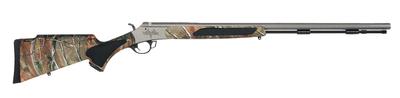 Vortek Ultralight .50 Caliber 28 Inch Barrel CeraKote Finish No Sights Realtree AP Hogue Overmold Soft Touch Stock