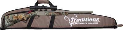 Buckstalker Scoped Gun/Case Package .50 Caliber 24 Inch Barrel CeraKote Finish 3-9x40mm Duplex Scope G-2 Vista Synthetic Stock