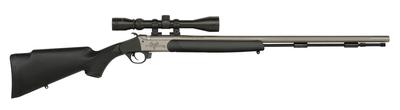 Pursuit G4 Ultralight .50 Caliber 26 Inch Tapered Fluted Barrel CeraKote Finish 3-9x40mm Duplex Scope Black Stock