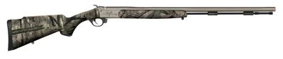 Pursuit G4 Ultralight .50 Caliber 26 Inch Tapered Fluted Barrel CeraKote Finish No Sights Mossy Oak New Treestand Soft Touch Stock