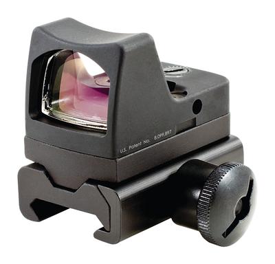 RMR Type 2 Ruggedized Miniature Reflex LED Sight With RM34W Weaver Mount 3.25 MOA Red Dot Reticle Matte Black Finish