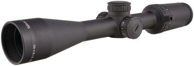 AccuPower 3-9x40mm Illuminated Red Mil-Square Crosshair Reticle 1 Inch Tube Diameter Matte Black