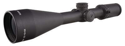 AccuPower 2.5-10x56mm Illuminated Red Mil-Square Crosshair Reticle 30mm Tube Diameter Matte Black