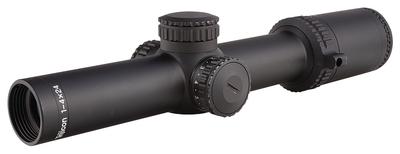 AccuPower 1-4x24mm Illuminated Red MOA Crosshair Reticle 30mm Tube Diameter Matte Black