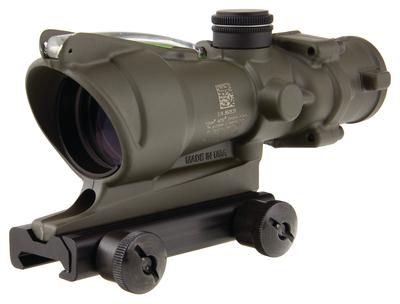 ACOG 4x32 Scope Dual Illuminated Green Crosshair .223 BAC Reticle With TA51 Mount Cerakote OD Green