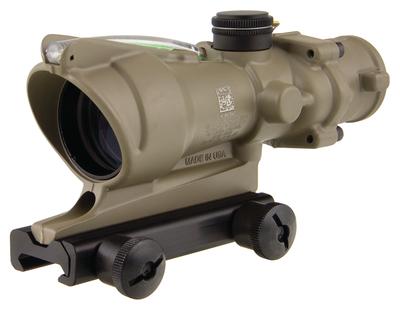 ACOG 4x32 Scope with Green Horseshoe/Dot Reticle and M4 BDC with TA51 Mount Cerakote Flat Dark Earth Finish